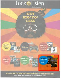 Look & Listen : Get Mo' Fo' Less (Until 31 July 2013), page 1