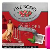 Five Roses 100's Tagless Teabags