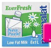Everfresh 6 x 1L Long Life Milk