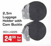 2,5m Luggage Holder With Cam Buckle-Per Set