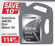 AutoZone SAE40 5Ltr Motor Oil-Each