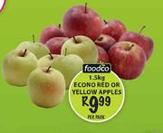 Foodco Econo Red Or Yellow Apples-1.5kg
