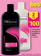 Tresemme Shampoo Or Conditioner-2x900ml