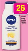 Nivea Body Lotion 400ml-Each