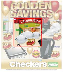 Checkers Western Cape : Golden Savings Celebration (15 Jul - 21 Jul 2013), page 1