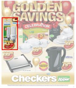 Checkers Western Cape : Golden Savings Celebration (15 Jul - 21 Jul 2013), page 1