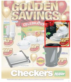 Checkers Western Cape : Golden Savings Celebration (15 Jul - 21 Jul 2013), page 1