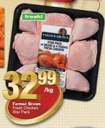 Farmer Brown Fresh Chicken Star Pack-Per Kg