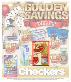 Checkers Eastern Cape : Golden Savings Last Chance To Grab Great Deals (15 Jul - 21 Jul 2013), page 1