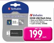 Verbatim USB Flash Drive-32GB Each