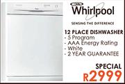 Whirpool 12 Place Dishwasher
