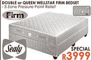 Sealy Double Or Queen Wellstar Firm Bedset