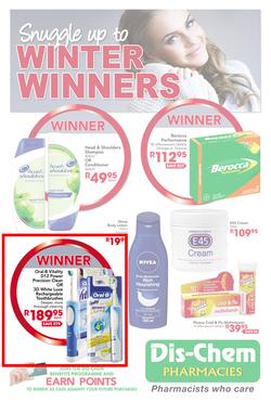 Dis-Chem : Snuggle Up to Winter Winners (Until 11 Aug 2013), page 1