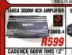 Targa 3000W 4ch Amplifier