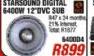 Starsound Digital 6400W 12" DVC Sub