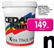 Cedar Paint Xtra Thick PVA-20Ltr