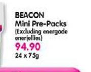 Beacon Mini Pre-Packs-24x75g