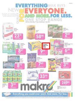 Makro Cape Town : Food (17 Jul - 31 Jul 2013), page 1