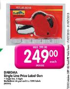 Daboma Single Line Price Label Gun-Each