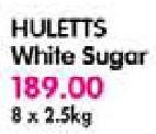 Huletts White Sugar - 8x2.5kg