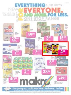 Makro Gauteng : Food (17 Jul - 31 Jul 2013), page 1