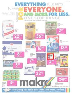 Makro KZN : Food (17 Jul - 31 Jul 2013), page 1