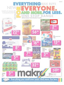 Makro KZN : Food (17 Jul - 31 Jul 2013), page 1
