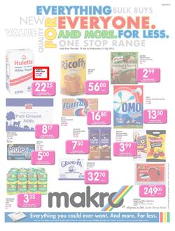 Makro KZN : Food (17 Jul - 31 Jul 2013), page 1