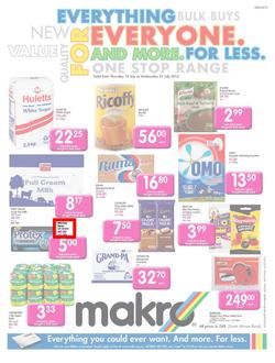 Makro KZN : Food (17 Jul - 31 Jul 2013), page 1