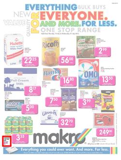 Makro KZN : Food (17 Jul - 31 Jul 2013), page 1