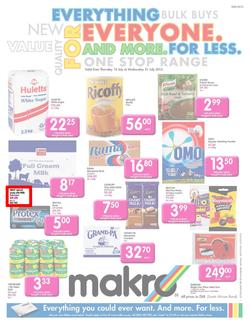 Makro KZN : Food (17 Jul - 31 Jul 2013), page 1