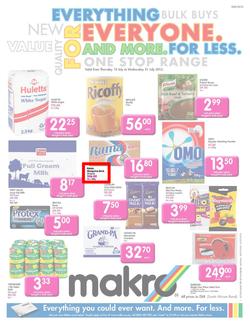 Makro KZN : Food (17 Jul - 31 Jul 2013), page 1