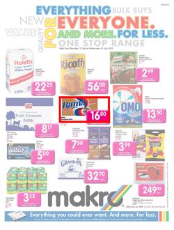 Makro KZN : Food (17 Jul - 31 Jul 2013), page 1