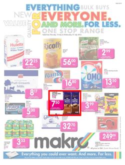 Makro KZN : Food (17 Jul - 31 Jul 2013), page 1