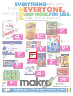 Makro KZN : Food (17 Jul - 31 Jul 2013), page 1