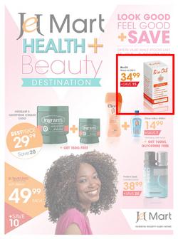 Jet Mart : Health & Beauty (25 Jul - 9 Aug 2013), page 1