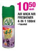Air Wick Air Freshner 4-In-1 Assorted-180ml Each