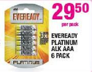 Eveready Platinum Alk AAA-6 Pack