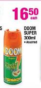 Doom Super Assorted - 300ml Each