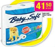 Baby Soft Toilet Paper - 9's Per Pack