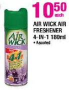 Air Wick Air Freshener 4-In-1-180Ml Each