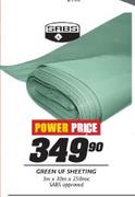 Green UF Sheeting-3mx30mx250mic
