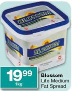 Blossom Lite Medium Fat Spread-1kg