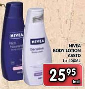Nivea Body Lotion-400ml