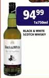 Black & White Scotch Whisky-750ml