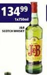 J & B Scotch Whisky-750ml