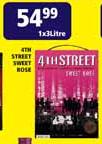 4th Street Sweet Rose-3Ltr