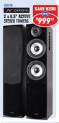 Dixon 2 x 6.5" Active Stereo Towers (IA2011M)