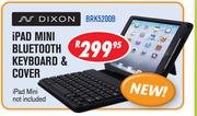 Dixon iPad Mini Bluetooth Keyboard & Cover (BRK5200B)