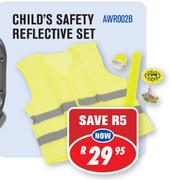 Child's Safety Reflective Set (AWR002B)